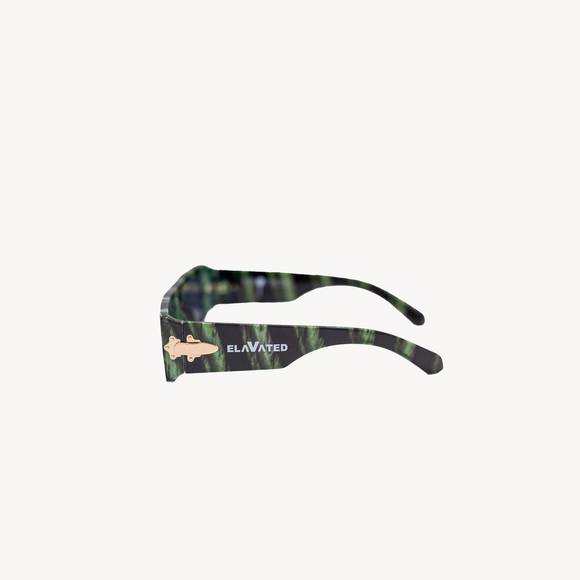 NEW KNOTWTR men's elavated eyewear sunglasses in evergreen - Picture 2 of 3
